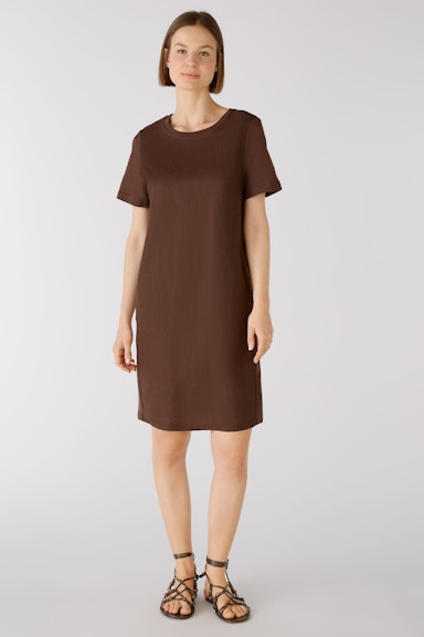 Bild 1 von Dress linen-cotton patch in chocolate fudge | Oui