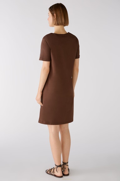 Bild 3 von Dress linen-cotton patch in chocolate fudge | Oui
