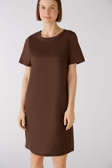 Bild 5 von Dress linen-cotton patch in chocolate fudge | Oui
