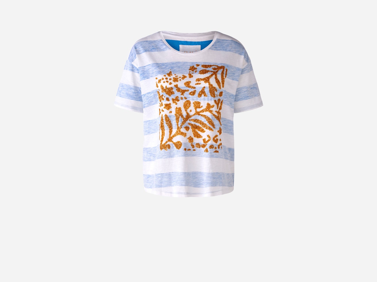 Bild 1 von T-shirt with sequins in lt blue orange | Oui