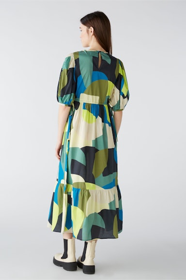 Bild 3 von Maxi dress made from cotton voile in dk green blue | Oui
