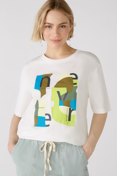 Bild 4 von T-shirt made from 100% organic cotton in cloud dancer | Oui