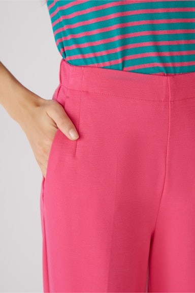 Bild 4 von Trousers heavy Jersey in dark pink | Oui
