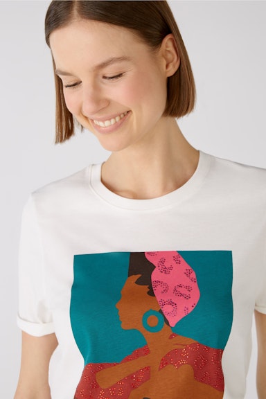 Bild 5 von T-shirt made from 100% Organic Cotton in gardenia | Oui