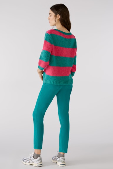 Bild 3 von Jumper  with wool and mohair content in green red | Oui