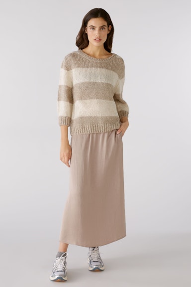 Bild 2 von Jumper  with wool and mohair content in Lt.Brown stone | Oui