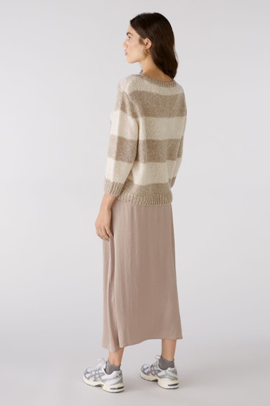 Bild 3 von Jumper  with wool and mohair content in Lt.Brown stone | Oui