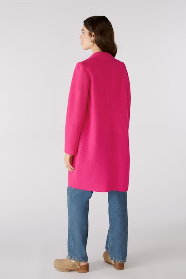 Bild 3 von MAYSON Coat boiled Wool - pure new wool in pink | Oui