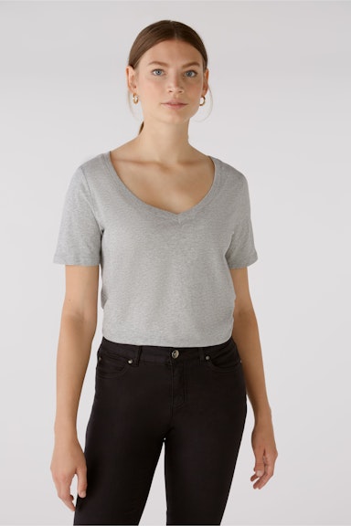 Bild 3 von CARLI T-Shirt 100% Bio-Baumwolle in light grey | Oui
