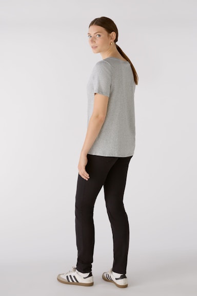 Bild 4 von CARLI T-Shirt 100% Bio-Baumwolle in light grey | Oui