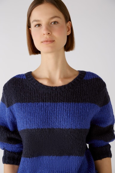 Bild 4 von Jumper  with wool and mohair content in blue blue | Oui