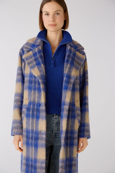 Bild 4 von Wool coat with alpaca in lt stone blue | Oui