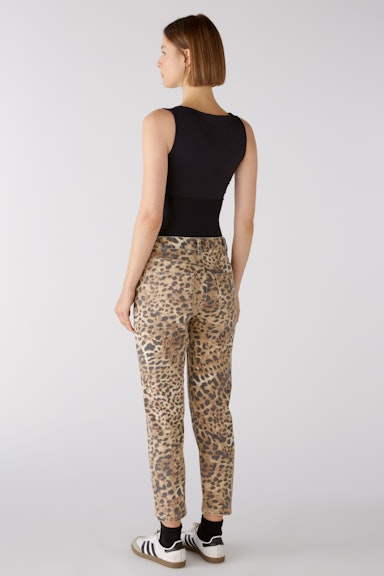 Bild 3 von Jeans THE RELAXED tapered Fit, high waist, cropped in camel black | Oui