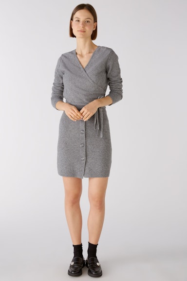 Bild 1 von Knitted skirt wool blend in grey | Oui