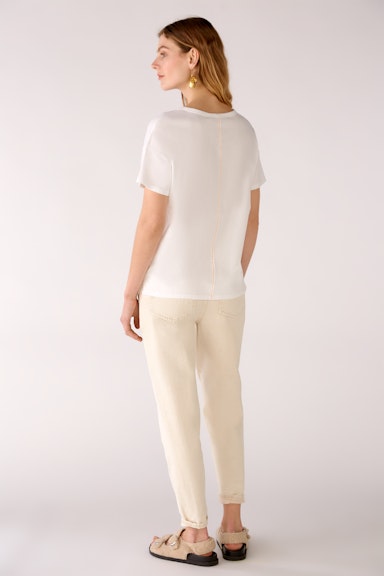 Bild 4 von T-shirt made from organic cotton in optic white | Oui