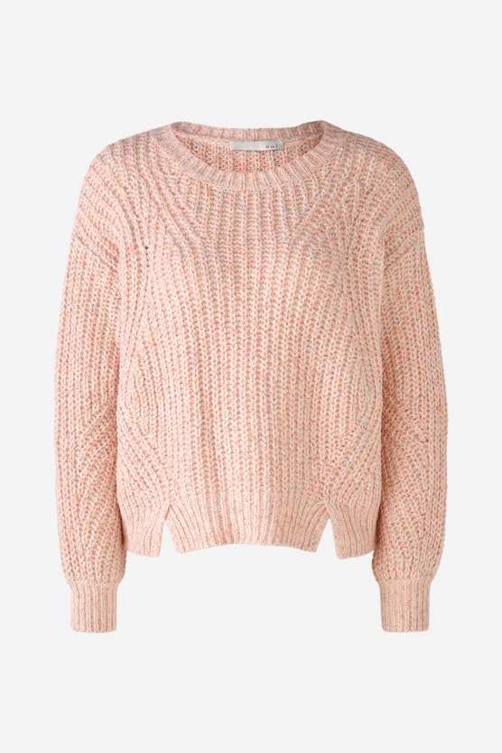 Knitted jumper   in bouclé look