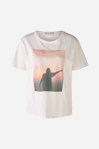 Bild 6 von T-Shirt in Bio-Baumwolle in cloud dancer | Oui