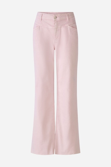 Bild 2 von Denim trousers with straight leg in pale lilac | Oui