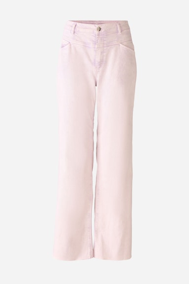 Bild 8 von Denim trousers with straight leg in lavendula | Oui