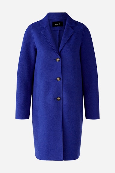 Bild 6 von MAYSON Coat boiled Wool - pure new wool in blue | Oui