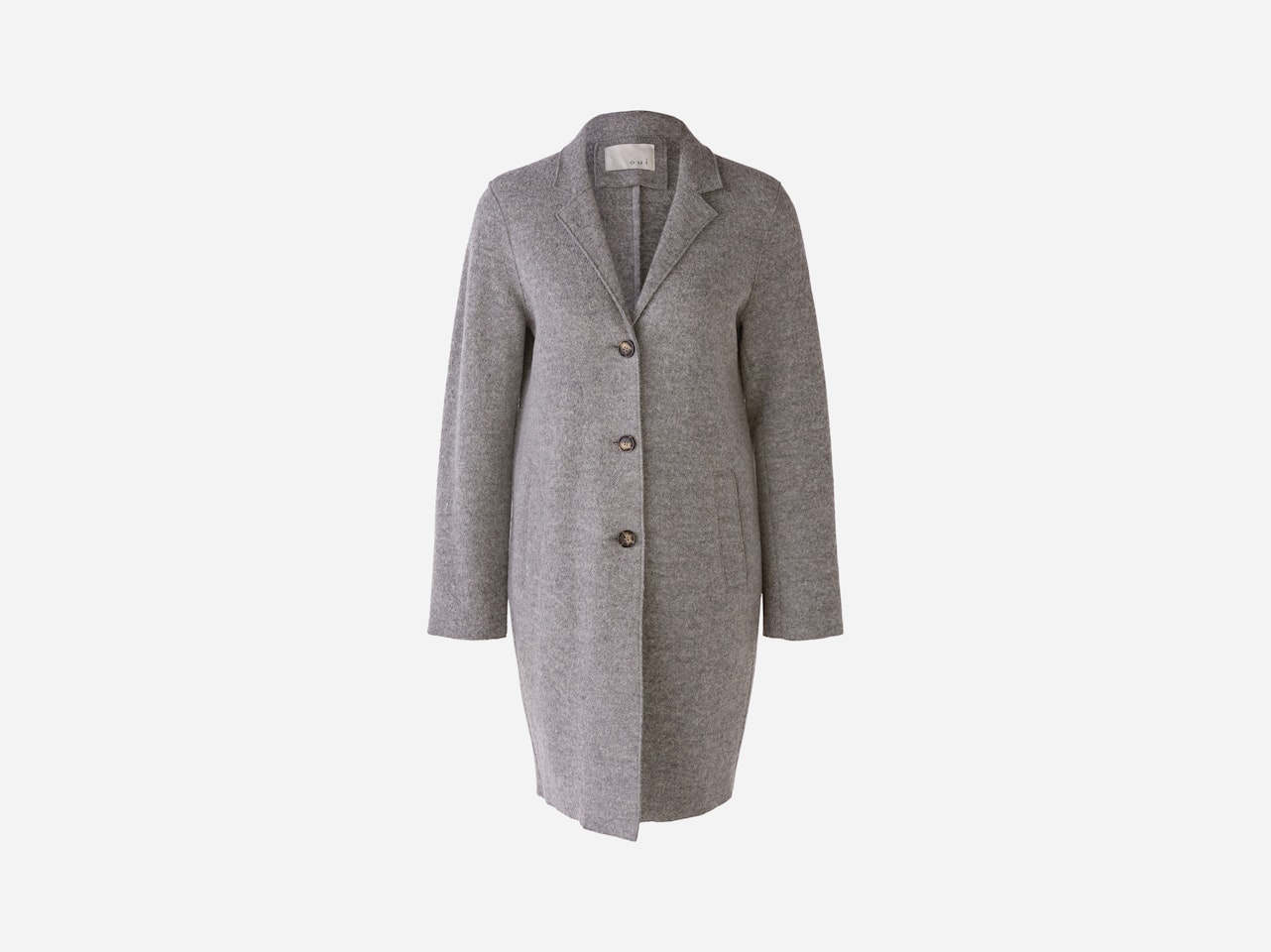 Bild 9 von MAYSON Coat boiled Wool - pure new wool in grey | Oui