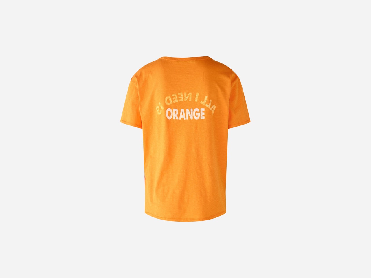 Bild 8 von T-shirt 100% cotton in flame orange | Oui