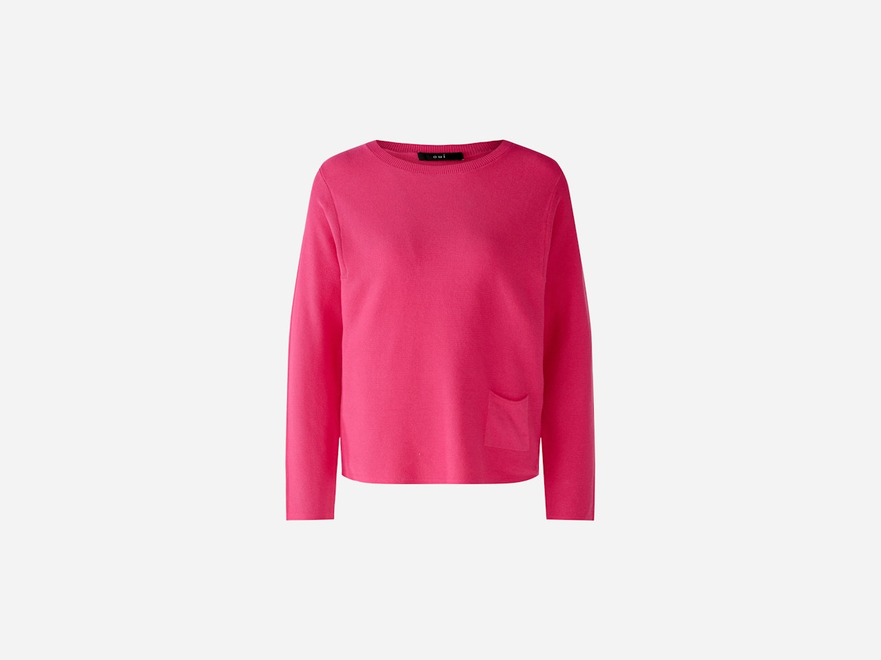 Bild 5 von KEIKO Pullover 100% Bio-Baumwolle in dark pink | Oui