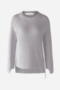 RUBI Jumper with zip, in pure cotton