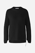 RUBI Jumper with zip, in pure cotton