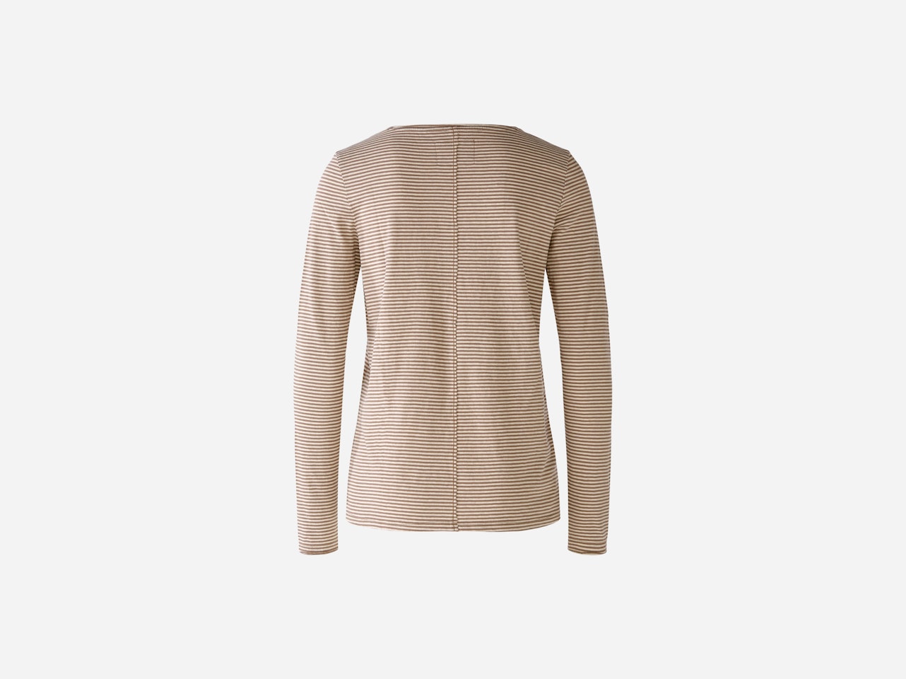 Bild 7 von Long-sleeved shirt made from 100% organic cotton in lt stone taupe | Oui