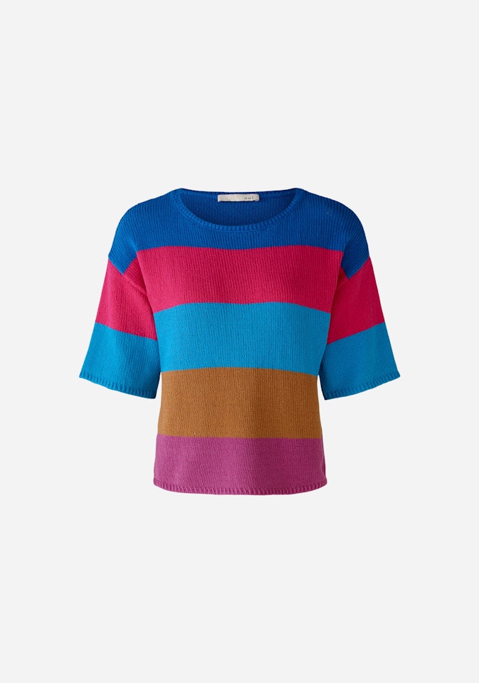 Bild 6 von Pullover aus 100% Baumwolle in pink blue | Oui