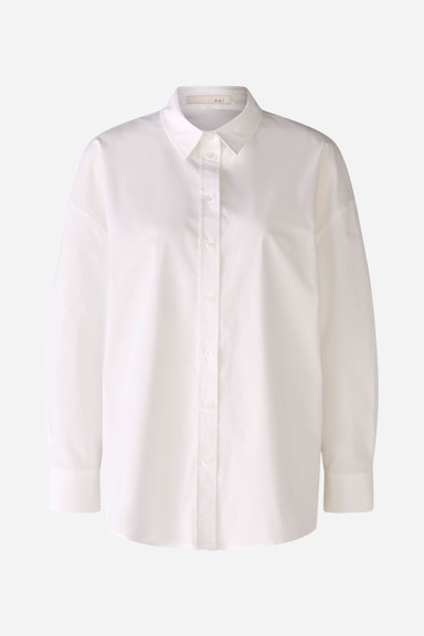 Bild 6 von Shirt blouse cotton stretch in optic white | Oui