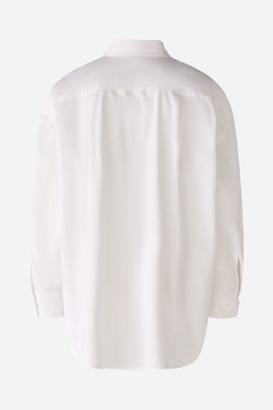 Bild 7 von Shirt blouse cotton stretch in optic white | Oui