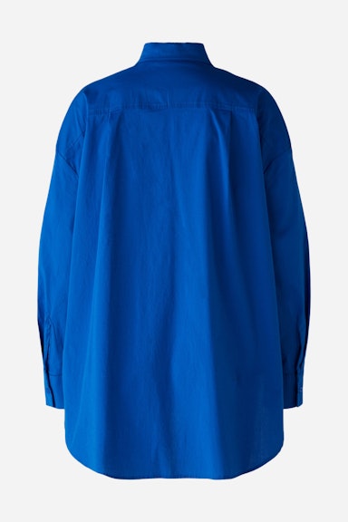 Bild 2 von Shirt blouse cotton stretch in blue lolite | Oui