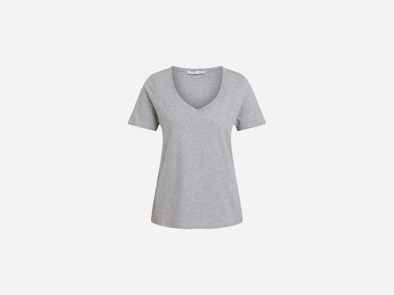 Bild 5 von CARLI T-Shirt 100% Bio-Baumwolle in light grey | Oui