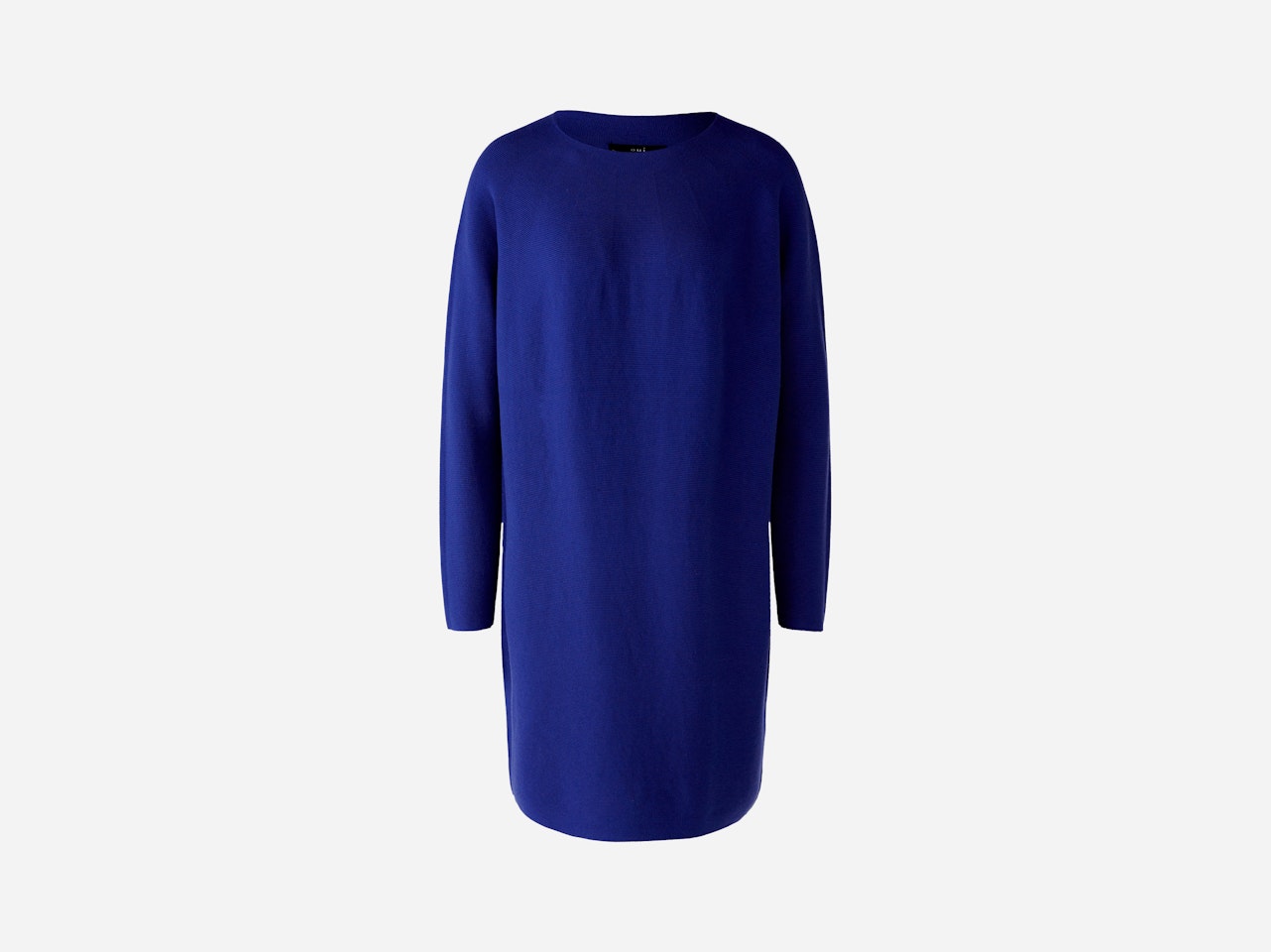 Bild 5 von Knitted dress in a fine viscose blend with silk in blue | Oui
