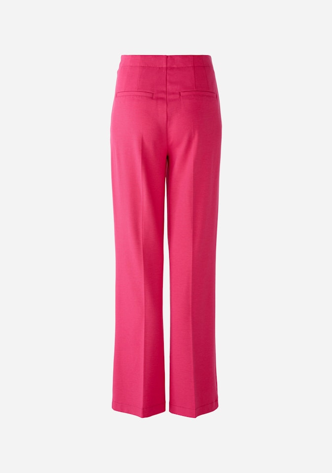 Bild 7 von Trousers heavy Jersey in dark pink | Oui