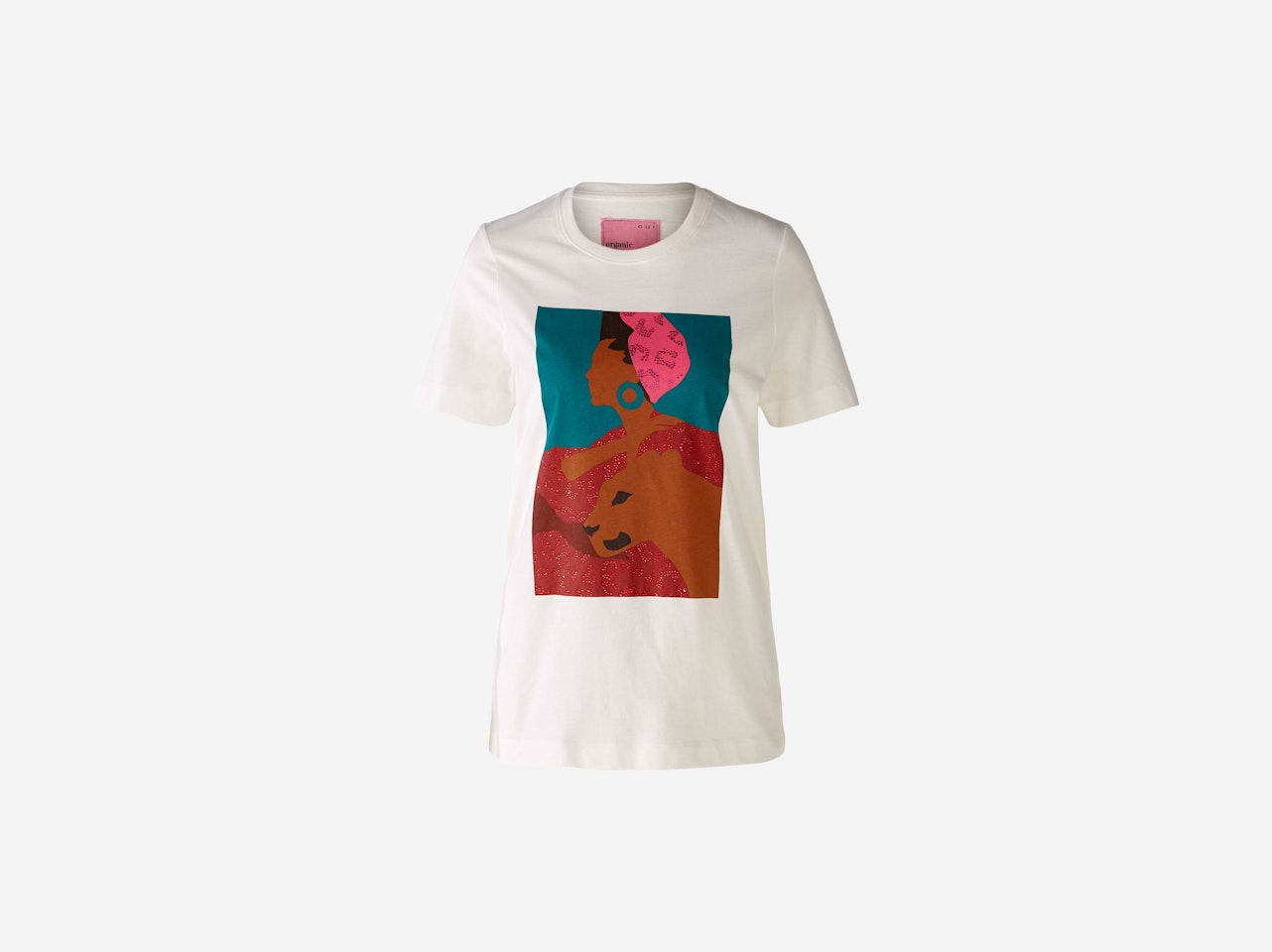 Bild 6 von T-shirt made from 100% Organic Cotton in gardenia | Oui