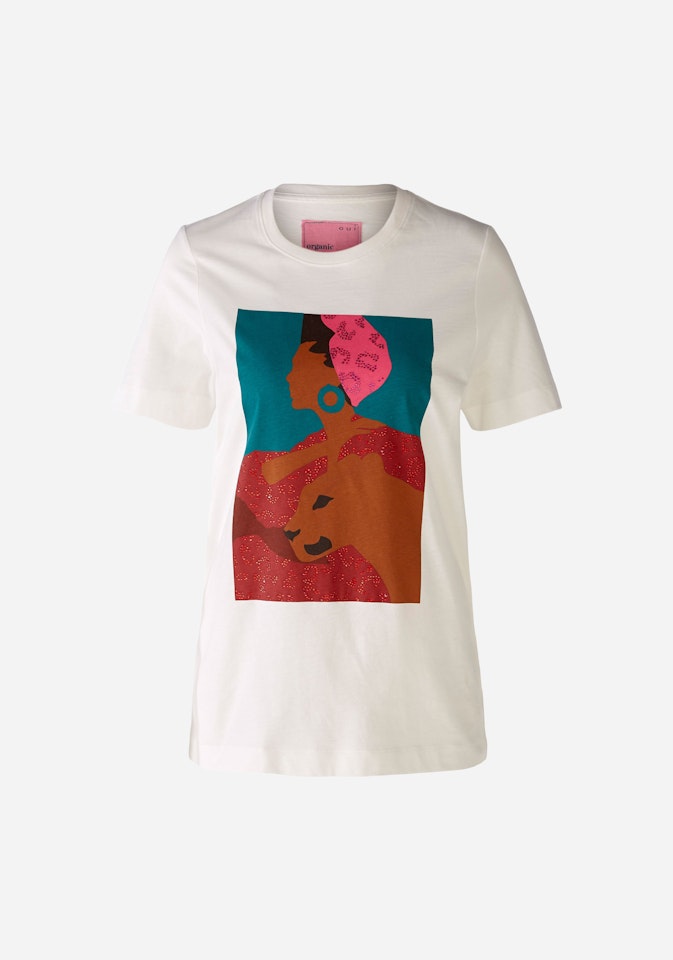 Bild 6 von T-shirt made from 100% Organic Cotton in gardenia | Oui