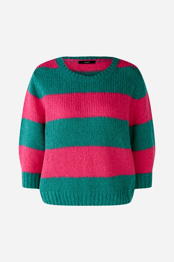 Jumper  with wool and mohair content