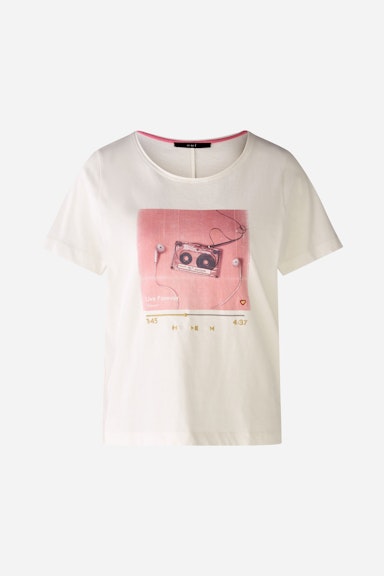 Bild 1 von T-Shirt aus 100% Organic Cotton in cloud dancer | Oui