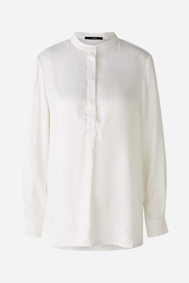 Bild 1 von Longblouse made from viscose satin in offwhite | Oui