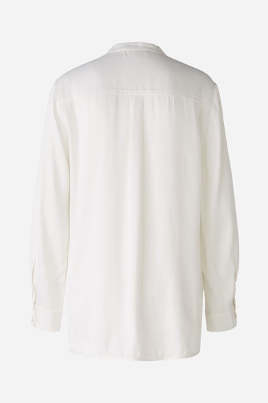 Bild 2 von Longblouse made from viscose satin in offwhite | Oui