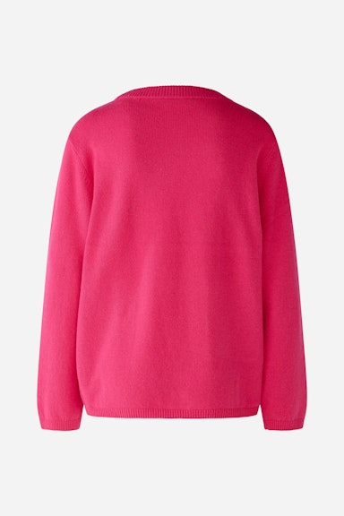 Bild 2 von Jumper wool blend in dark pink | Oui