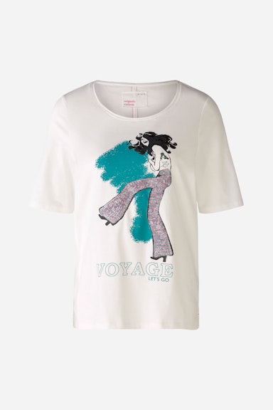 Bild 1 von T-shirt made from 100% organic cotton in cloud dancer | Oui