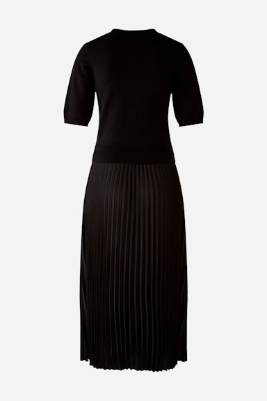 Bild 2 von Knitted dress viscose mixture in black | Oui