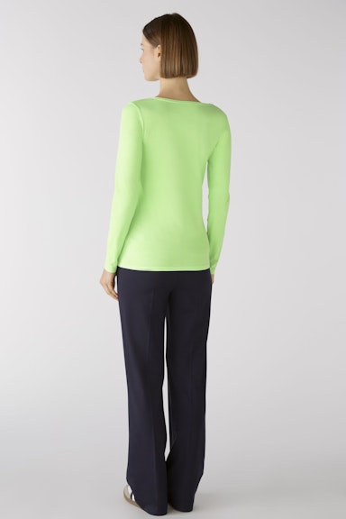 Bild 3 von Long-sleeved shirt 100 % cotton in gecko green | Oui