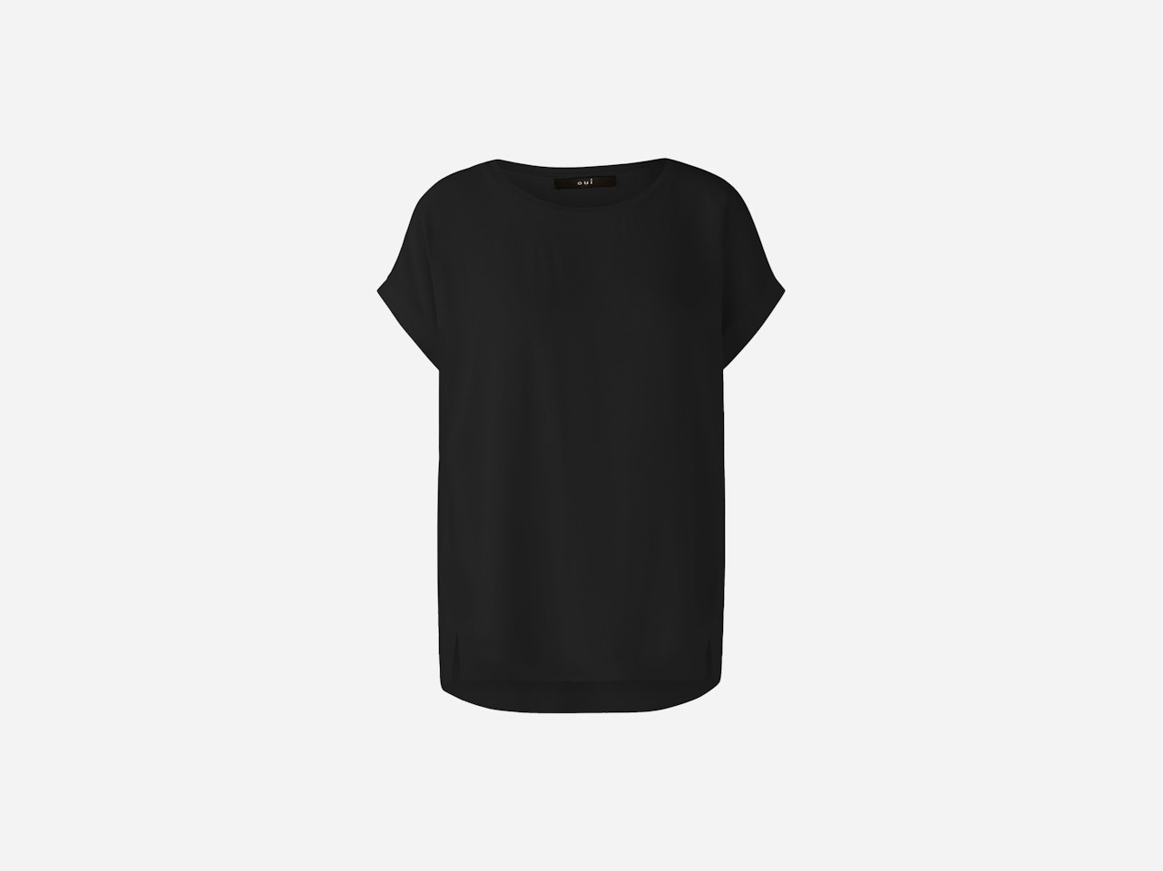 Bild 7 von AYANO Blouse shirt 100% viscose patch in black | Oui