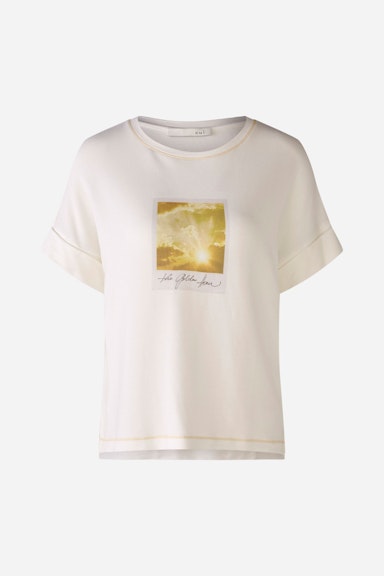 Bild 8 von T-Shirt mit Polaroid Print in cloud dancer | Oui