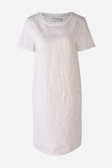 Bild 8 von Dress in linen patch in optic white | Oui